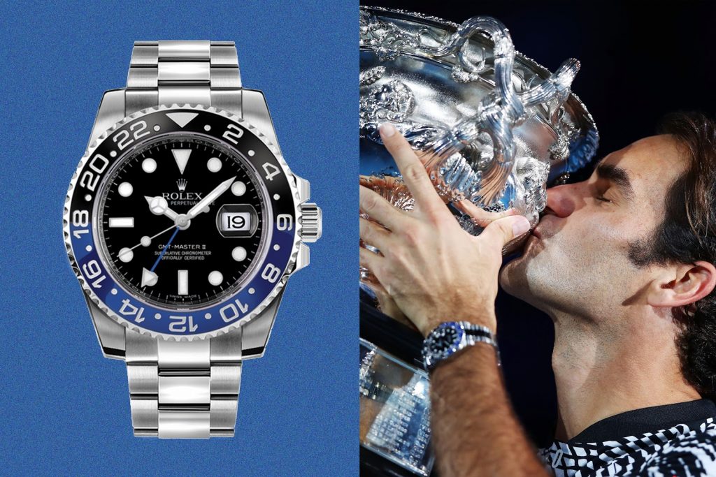 rolex watch roger federer