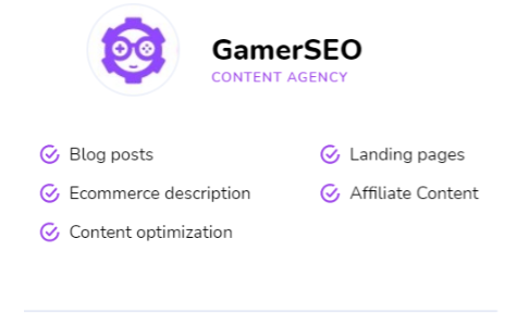 GamerSEO expert articles and content