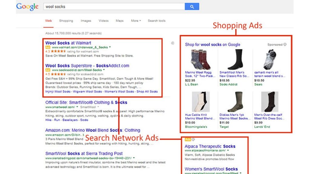 Targeting your competition in Google Maps, Shopping, Google Images and search partners 