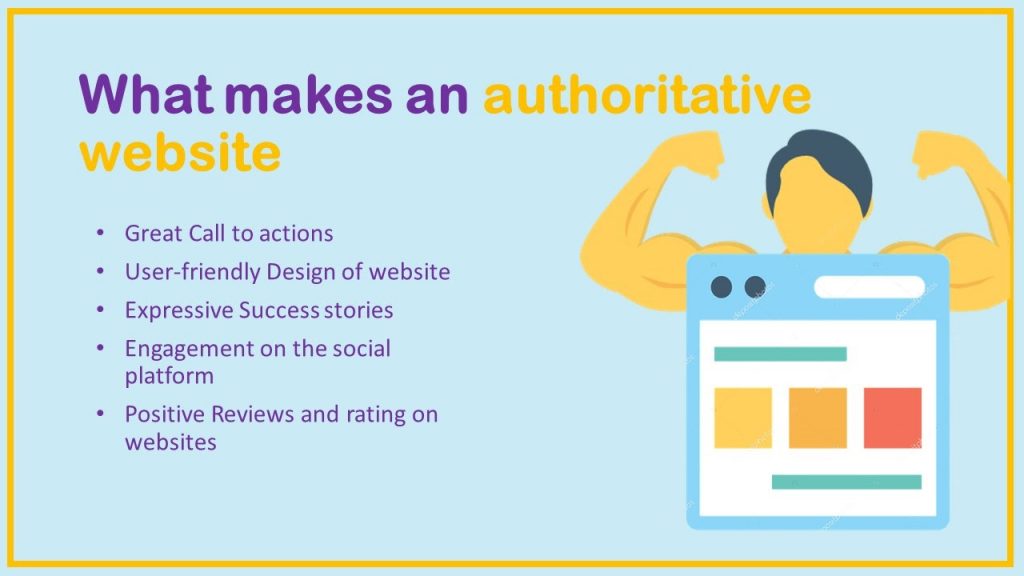 what makes an authoritative website