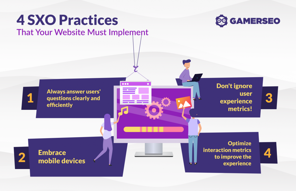 Best SXO practices to implement in your website