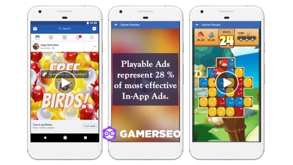 Smart Playable Ads produce a direct impact on gaming revenue in recent years