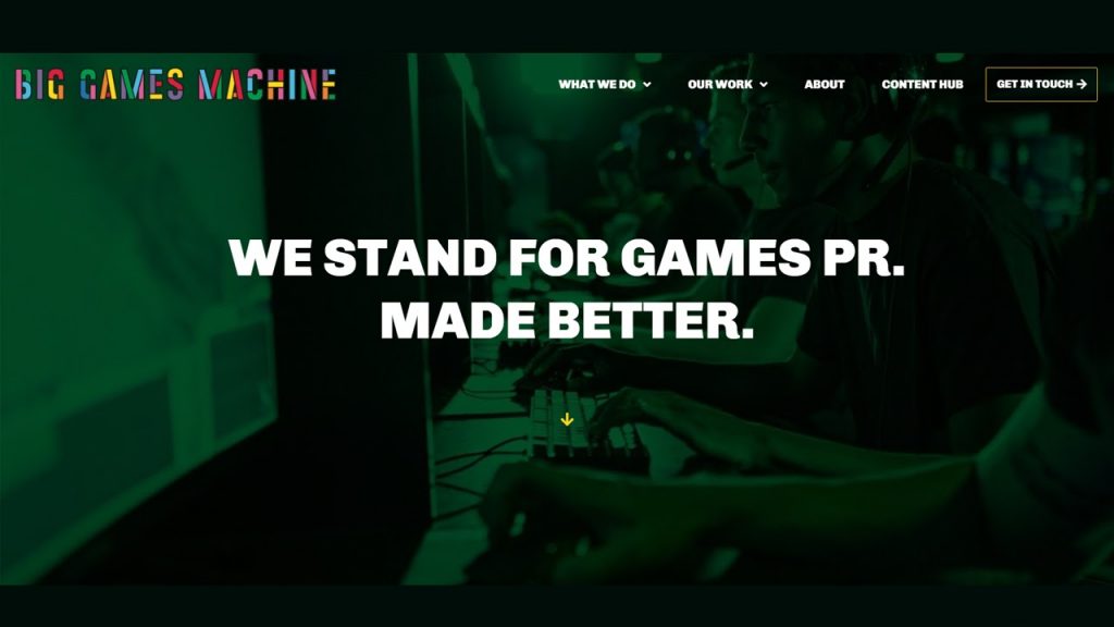 Big Games Machine builds great campaigns for video game studio