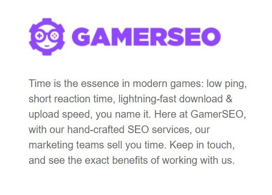 GamerSEO is the partner you are looking for to increase user acquisition
