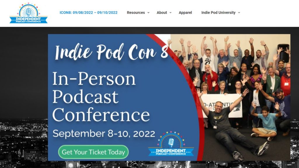 Indie Pod Con, a conference for a wider audience.