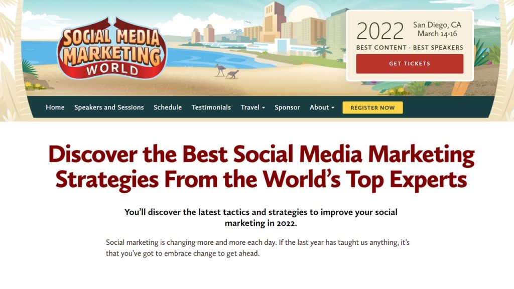 Social Media Marketing World is a perfect event for social media practitioners
