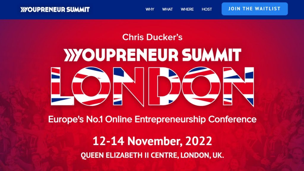 Youpreneur Summit, the first event when it comes to addressing digital entrepreneurship.