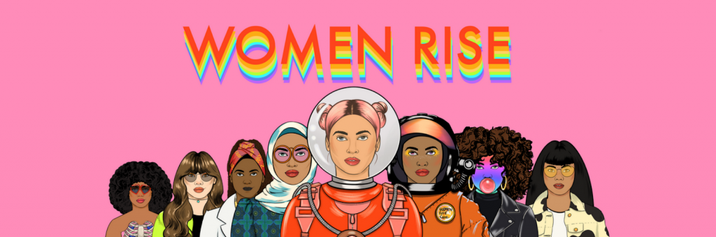 Women Rise community header