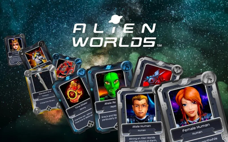 Alien Worlds promotional image