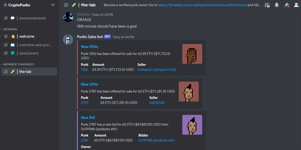 CryptoPunks Discord Community 