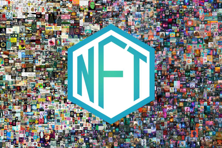 NFT logo over the "Everydays" NFT
