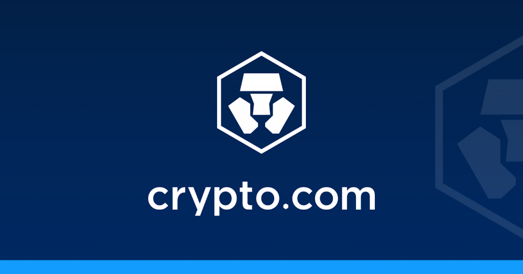 Official image of crypto.com's logo from their website