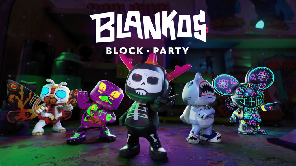 Screenshot of Blankkos block party NFT game