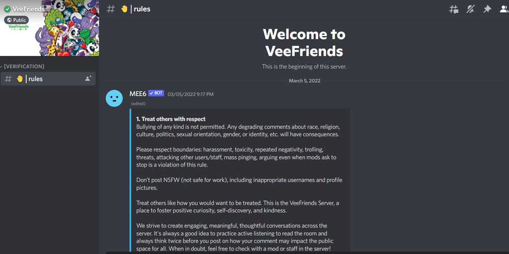 VeeFriends Discord Community 