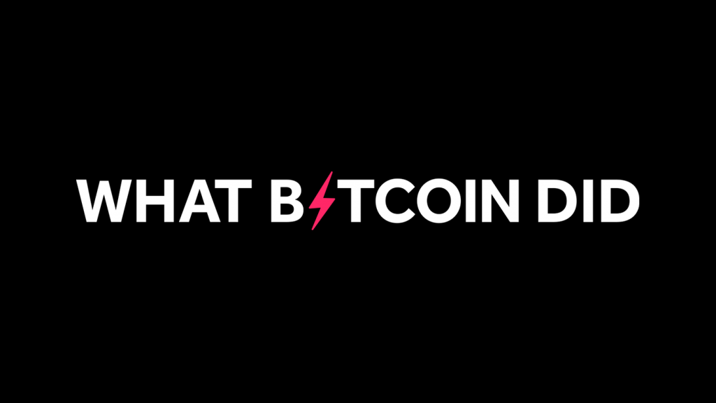 What Bitcoin Did podcast