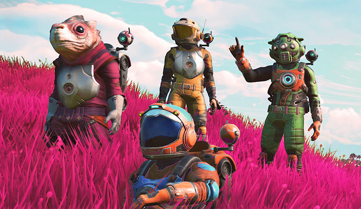 screenshot from the game No Man's Sky