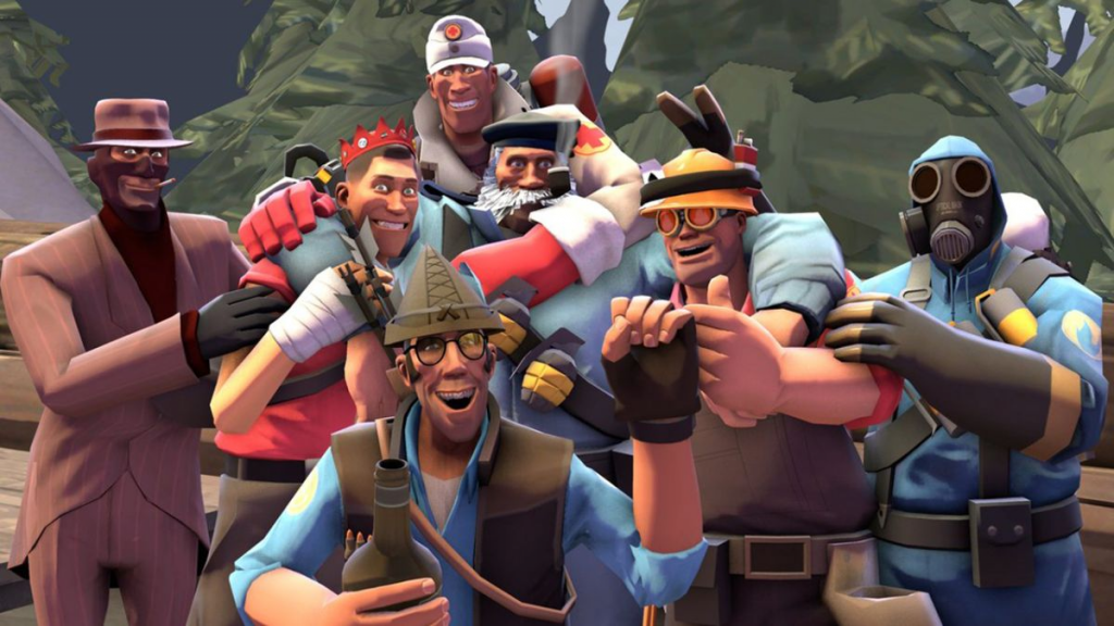 screenshot from the game team fortress 2