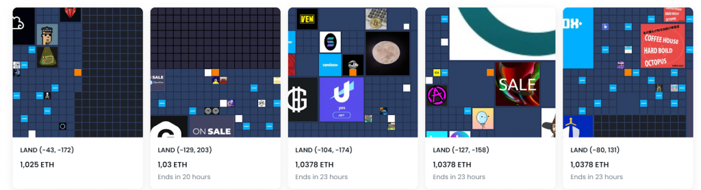 The sanbox NFT prices