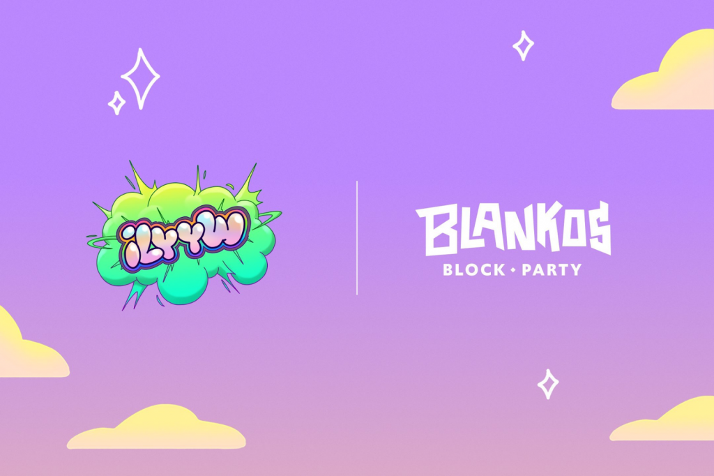 official image from the collaboration between Blankos and Ilyyw
