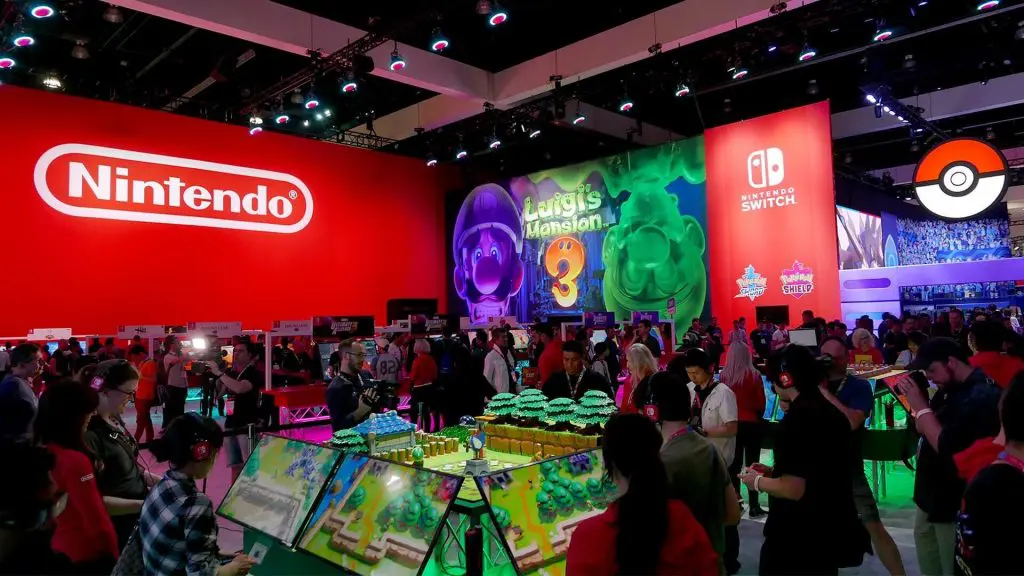 picture from Nintendo space at E3