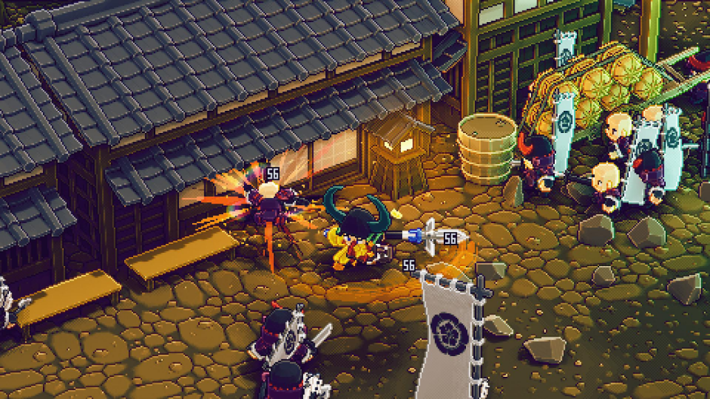 screenshot from samurai bringer game