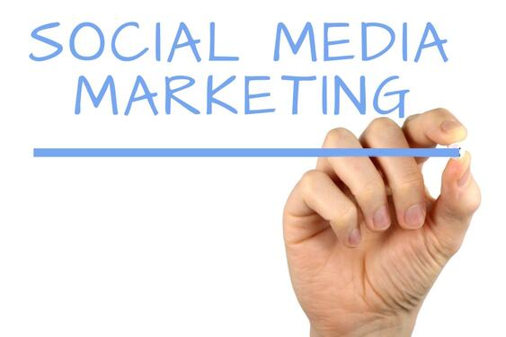 social media marketing sign