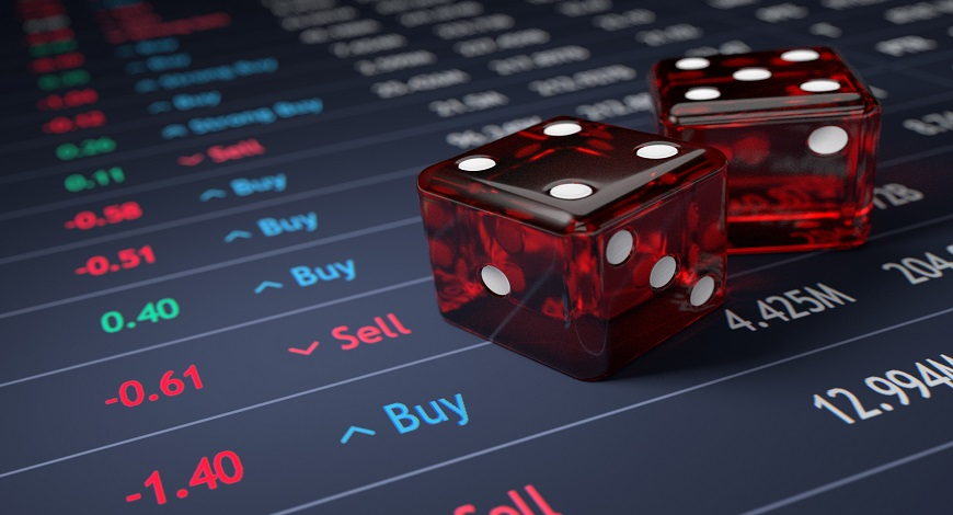 dices on the stock market