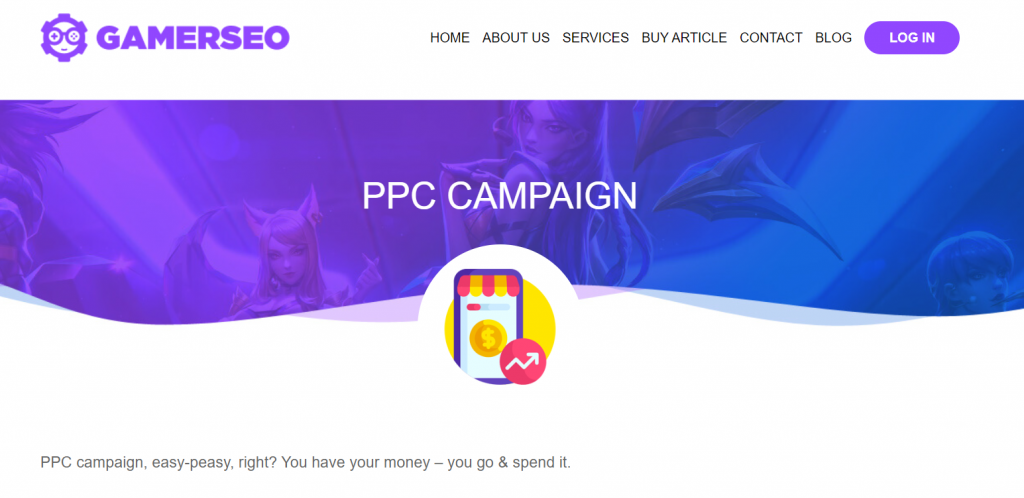 GamerSEO PPC Audit Service