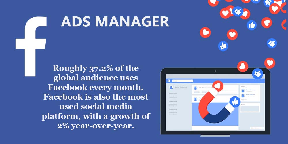 Facebook Ads  Manager statistics