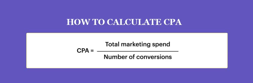 How to calculate CPA