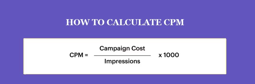 how to calculate CPM