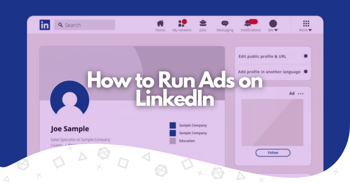 how to run ads on linedin