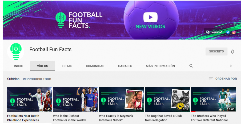 video series of Football Fun Facts title tactics