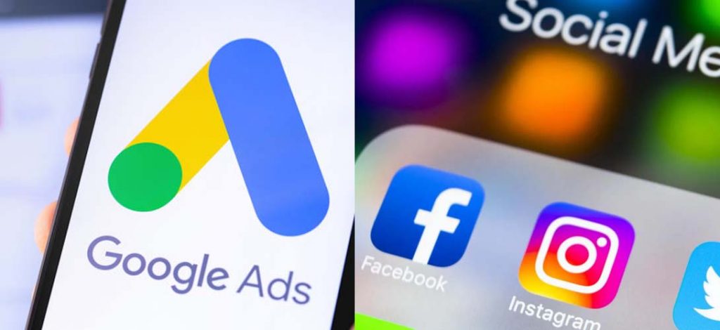 Google Ads and social media 