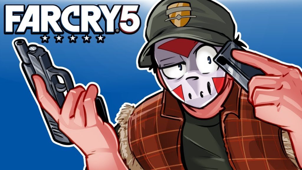 H2ODelirious's YouTube thumbnail for Far Cry 5