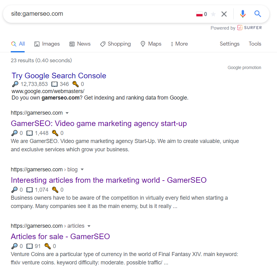 accessibility check for gamerseo