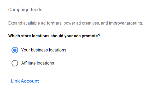 Campaign Feeds in Google Ads