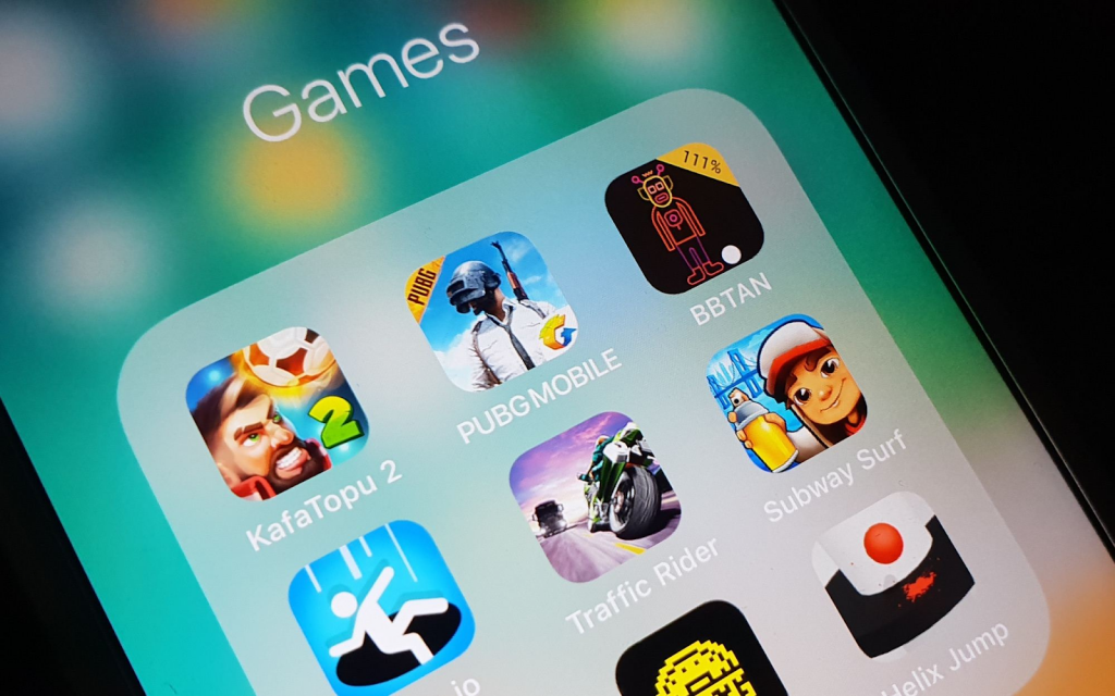 Different types of iOS games