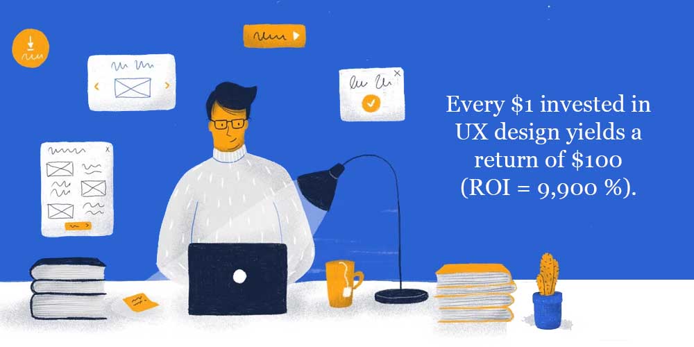 A UX writer and UX ROI