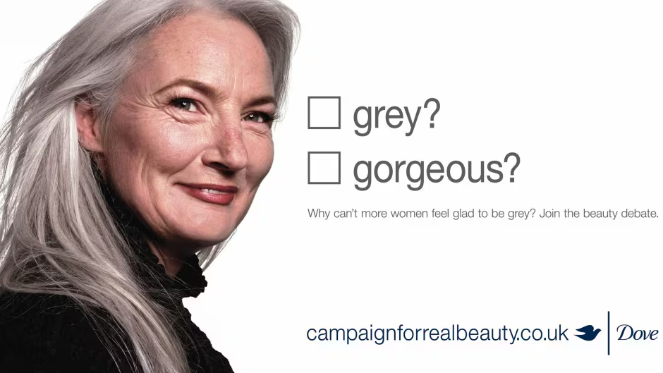 picture from the Real Beauty campaign from Dove