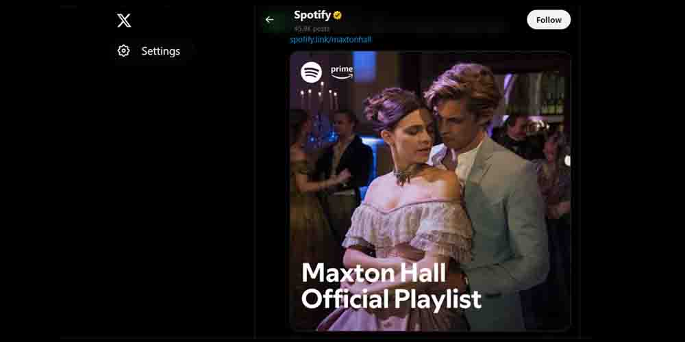 spotify on X - twitter